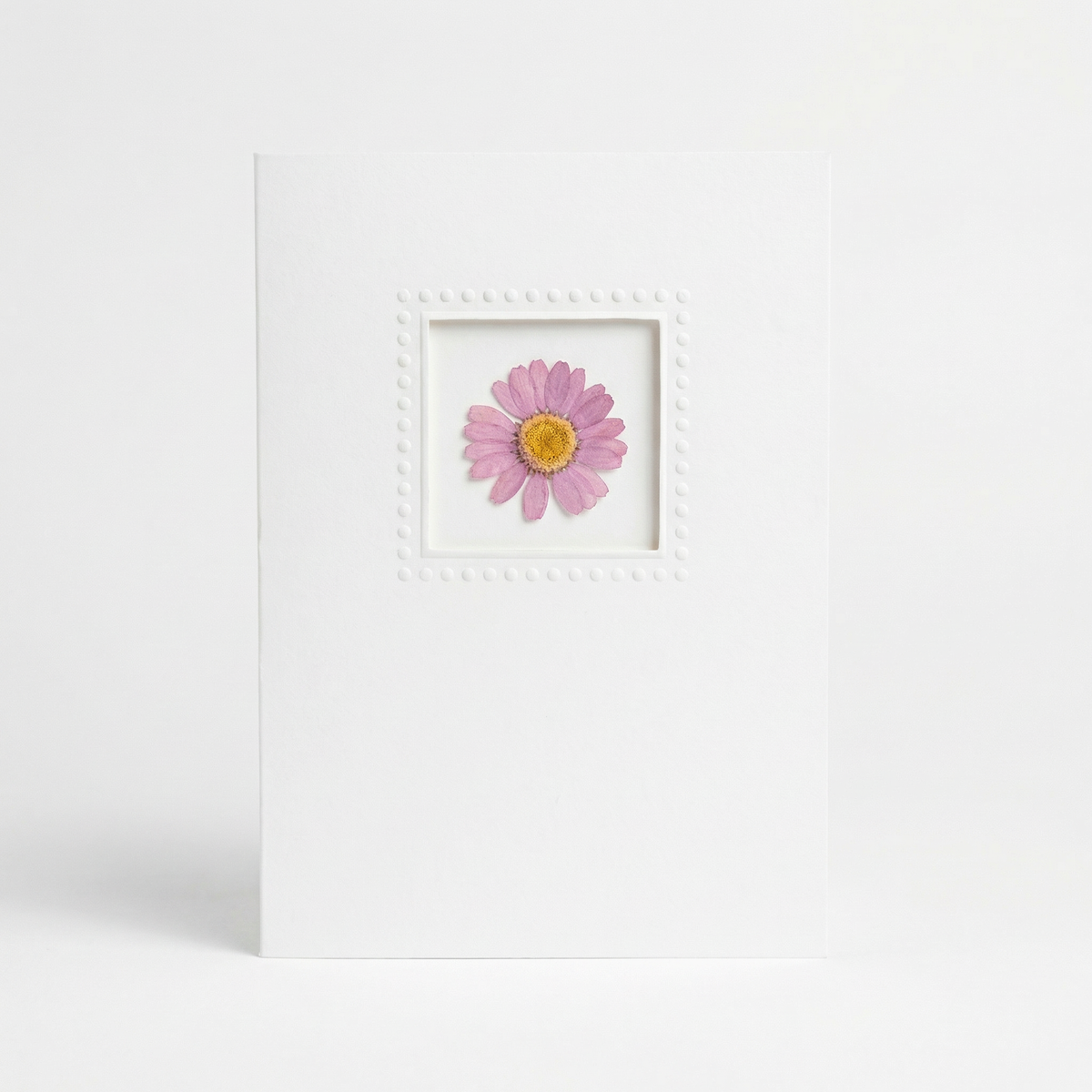 Real Flower Greeting Card