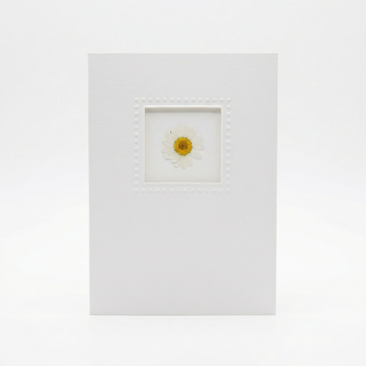 Real Flower Greeting Card