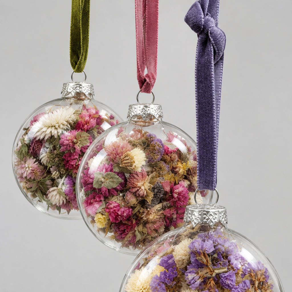 Botanical Dried Flower Ornaments