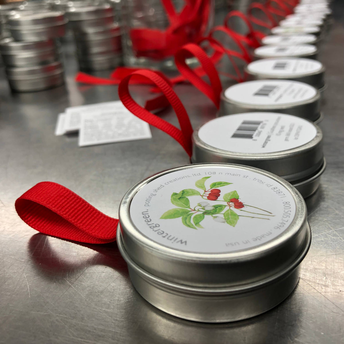 Garden Sprinkle Ornaments | Christmas Wintergreen | Fall