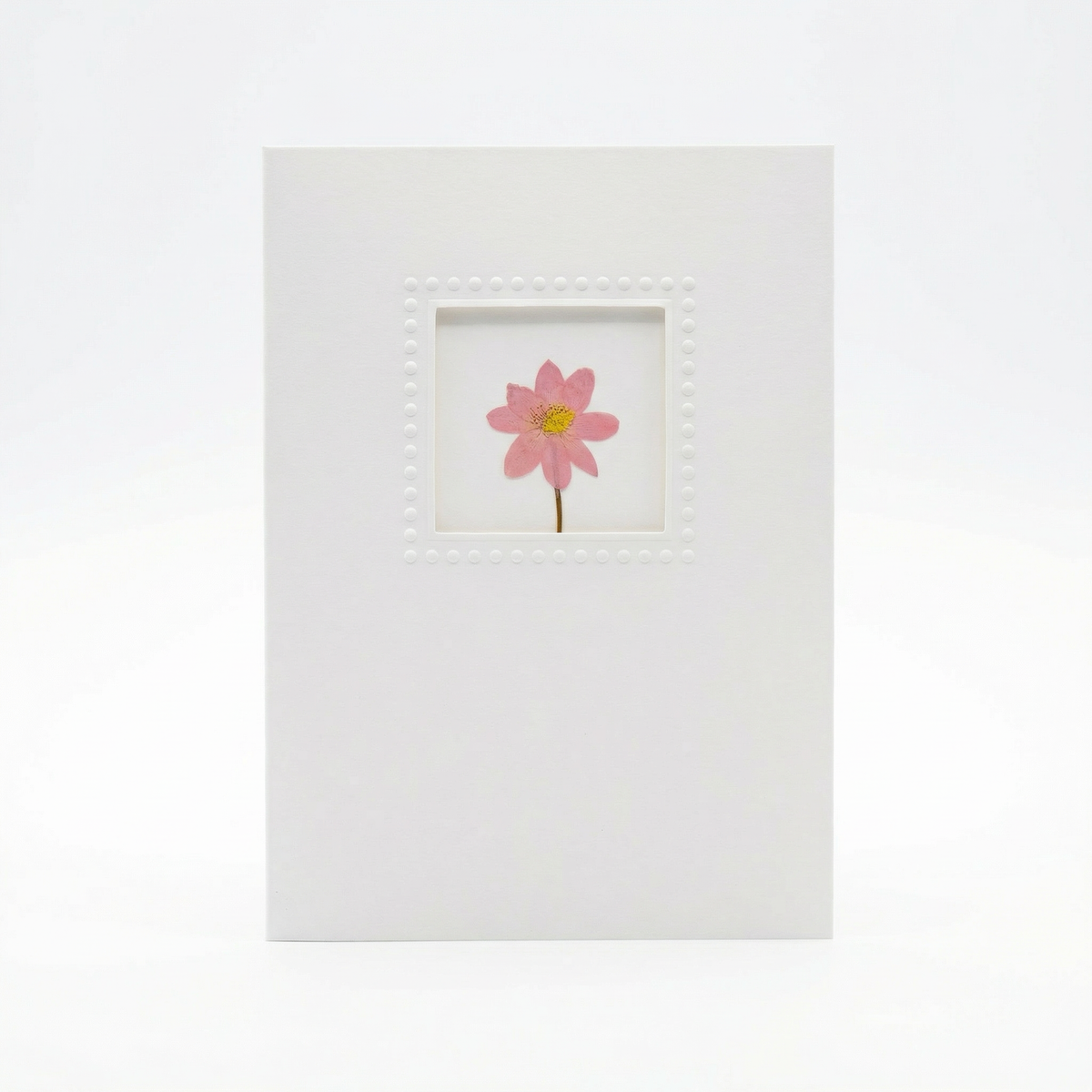 Real Flower Greeting Card