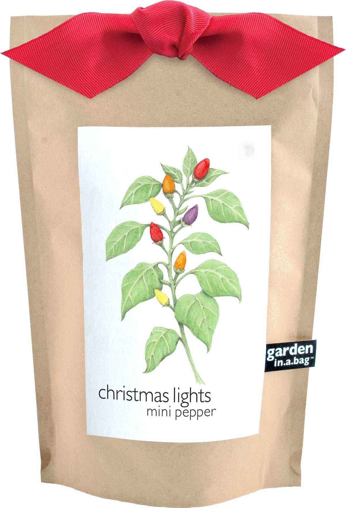 Garden in a Bag Christmas Lights Peppers | Best Seller