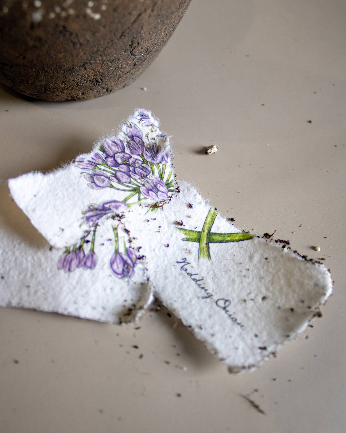 Plantable Botanical Greeting Card