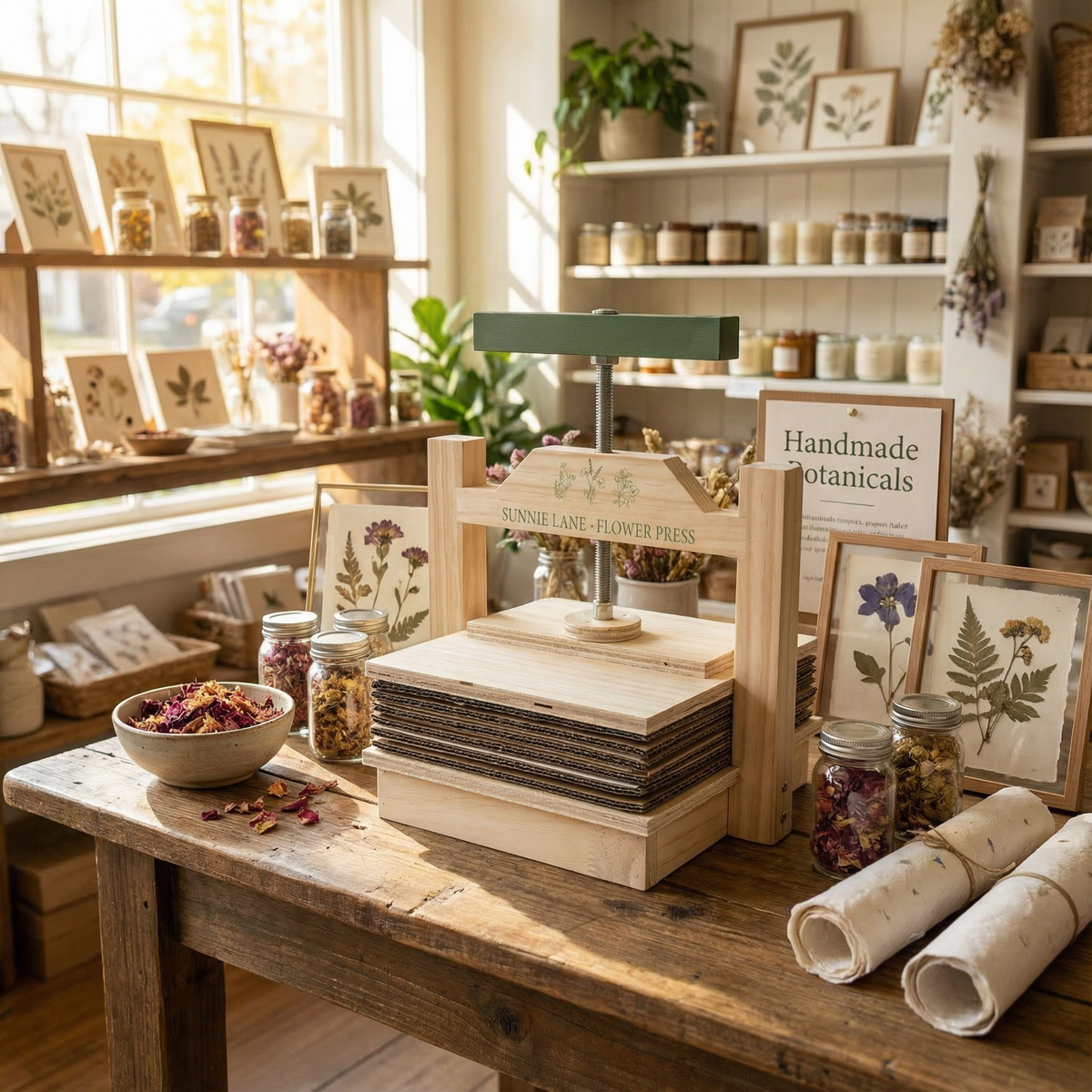 Large Flower Press - Pressed Flower Accessories