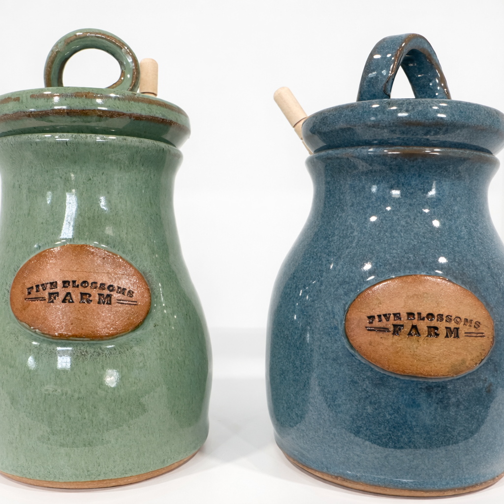 Ceramic Honey Jar