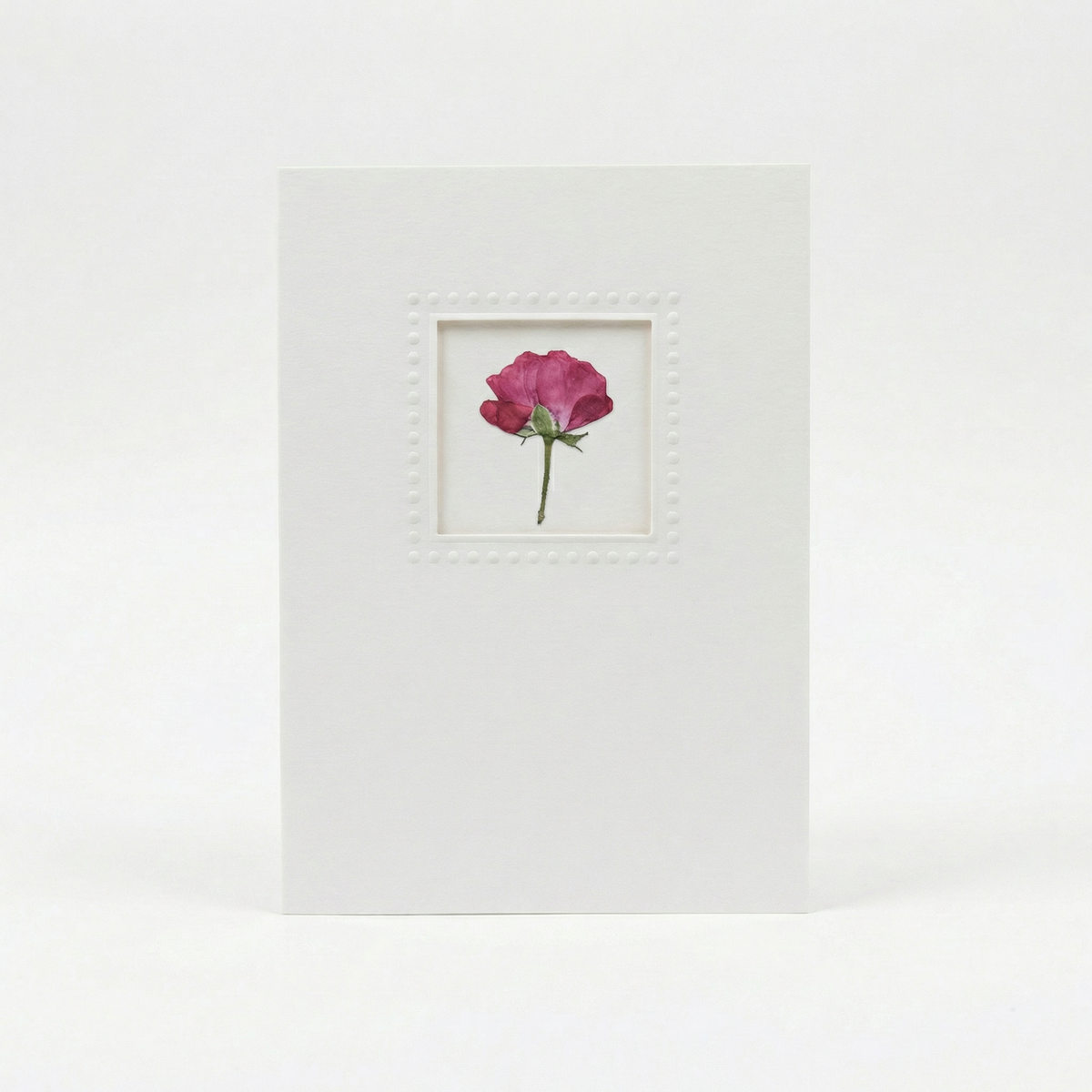 Real Flower Greeting Card