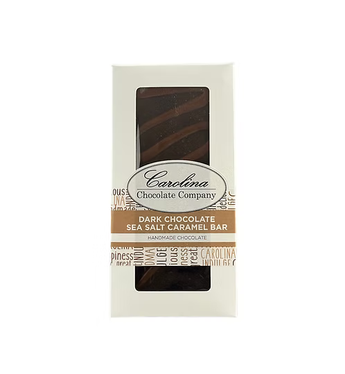 Dark Chocolate Sea Salt w/ Caramel Bar