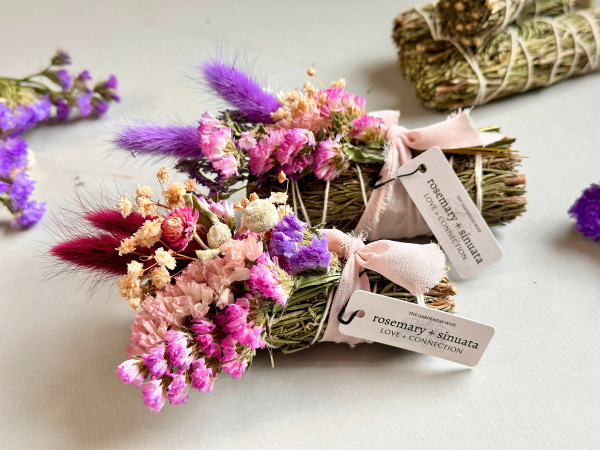 LOVE + CONNECTION |Rosemary & Dried Sea Lavender Bundle