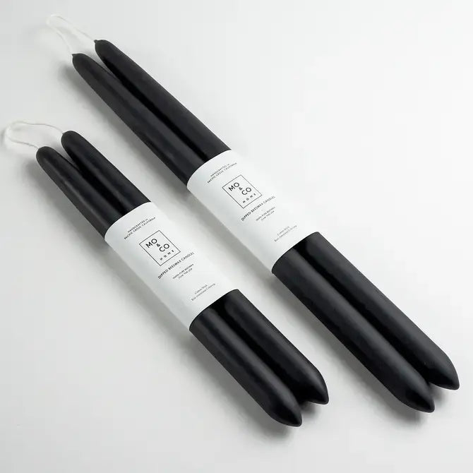 100% Beeswax Dipped Taper Candles | All Natural, Handmade