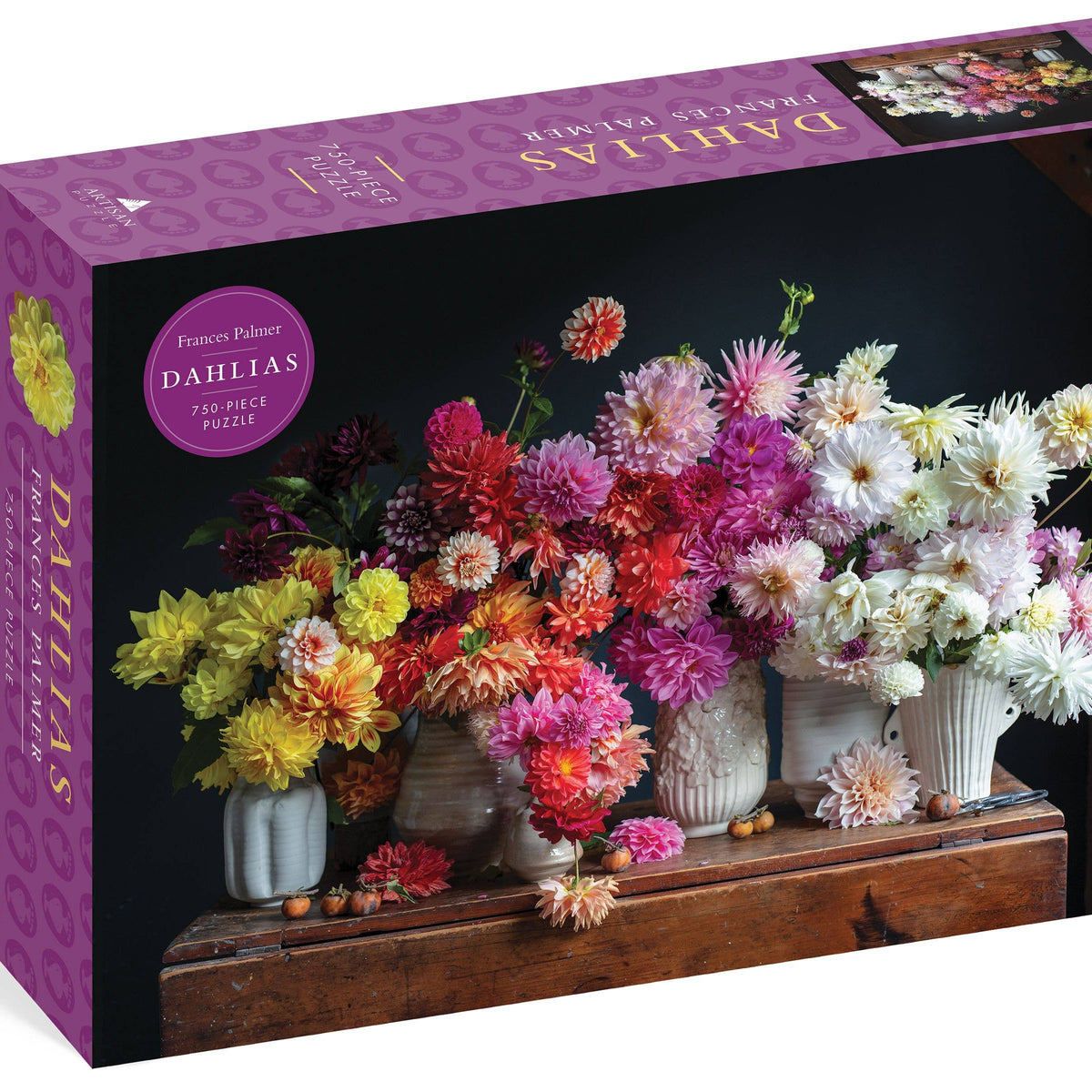 Dahlias 750-Piece Puzzle