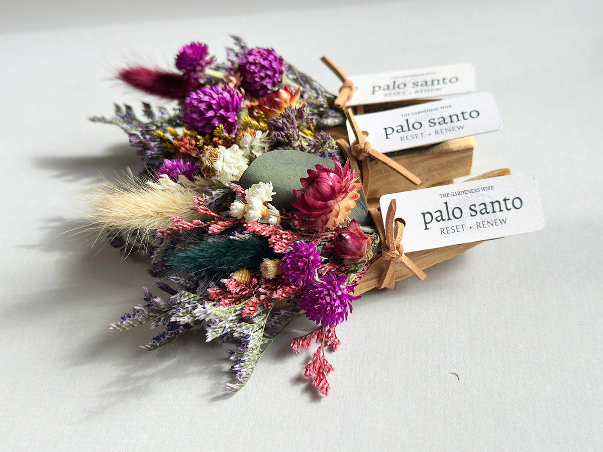 CLARITY + GROUNDING | Palo Santo + Flora