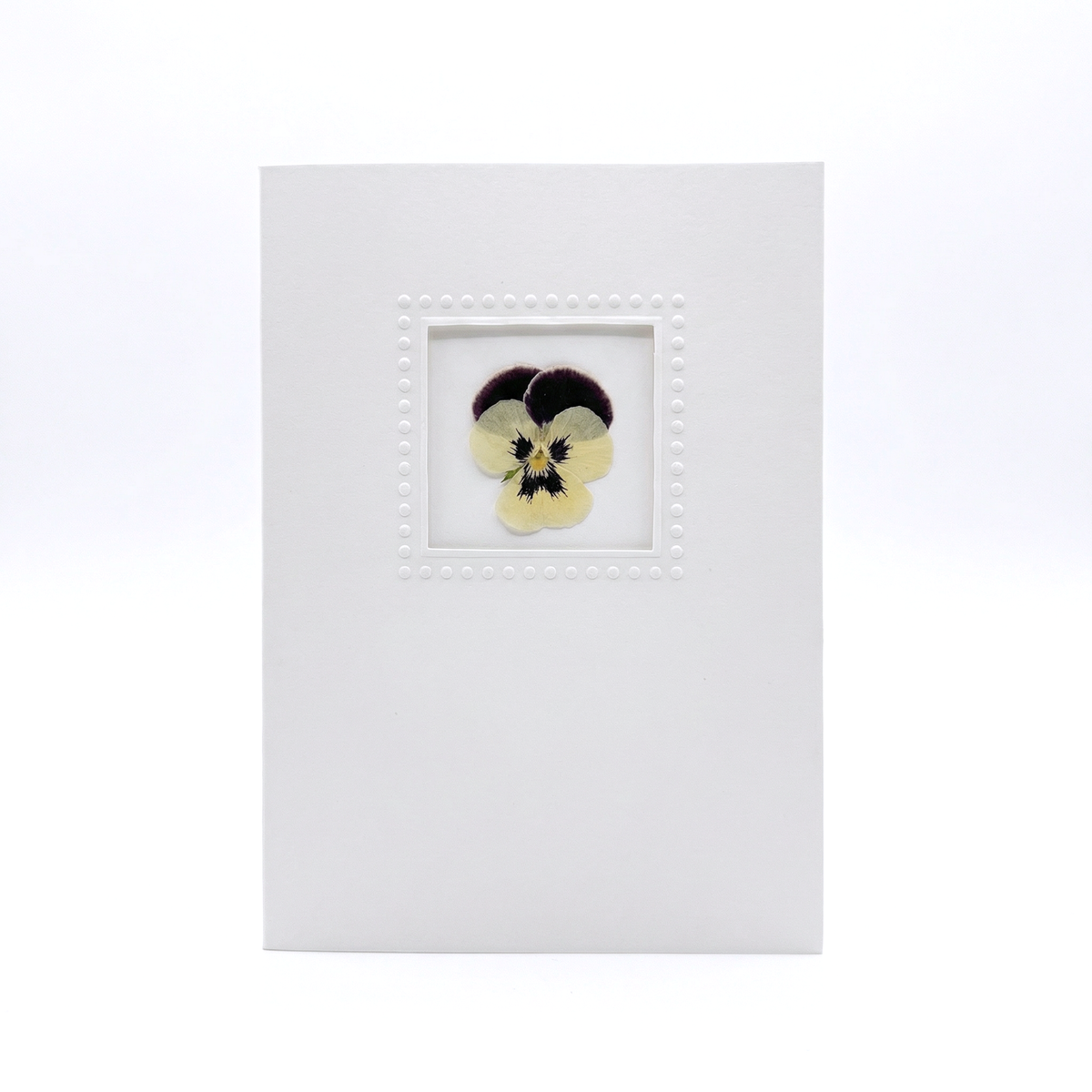 Real Flower Greeting Card