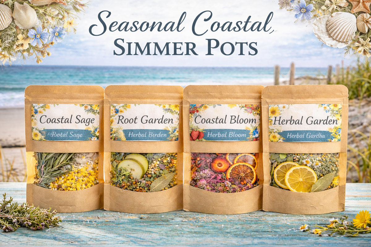 Seasonal Coastal Herbal Simmer Pots