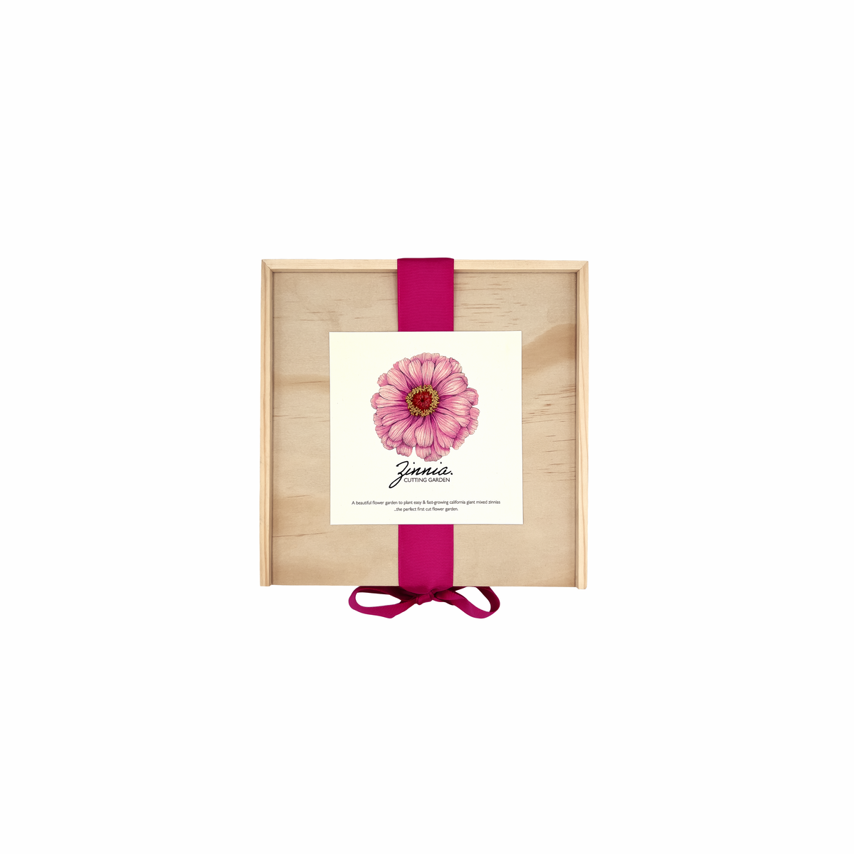 Flower Cutting Garden Box | Mixed Zinnia | Mother's Day