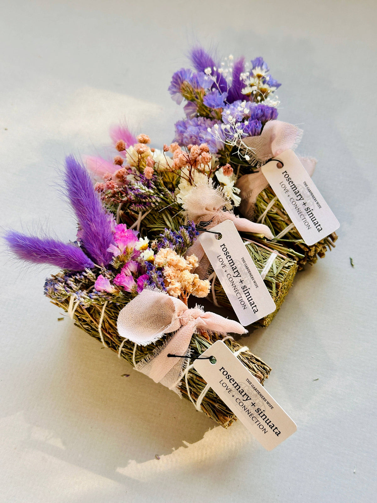 LOVE + CONNECTION |Rosemary & Dried Sea Lavender Bundle