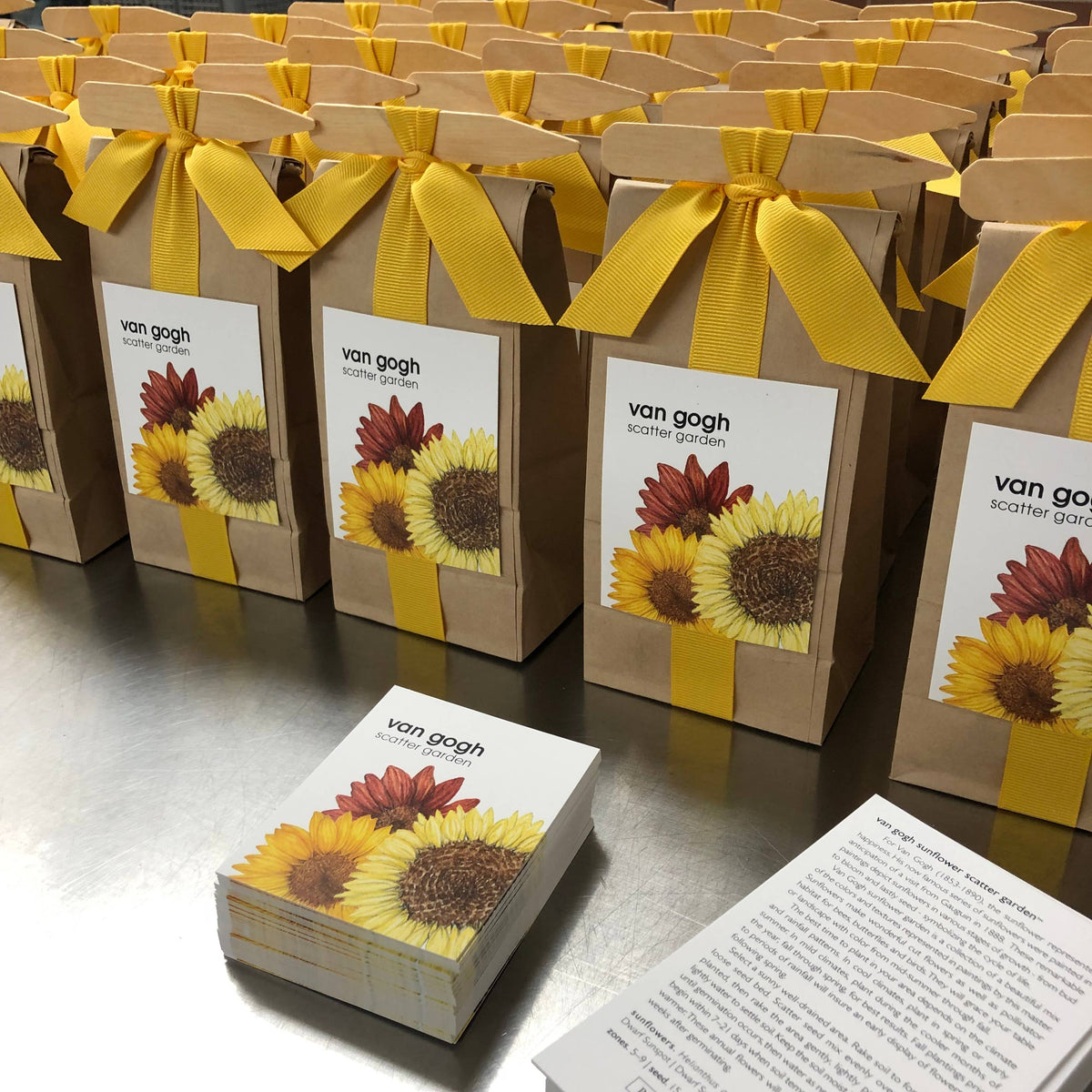 Scatter Garden | Van Gogh Sunflowers | Spring