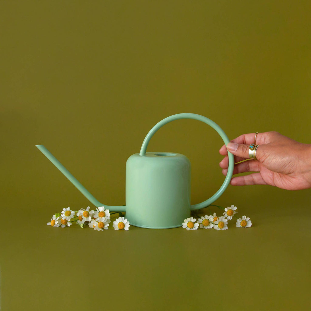 Petite Cascade Watering Can | Jade
