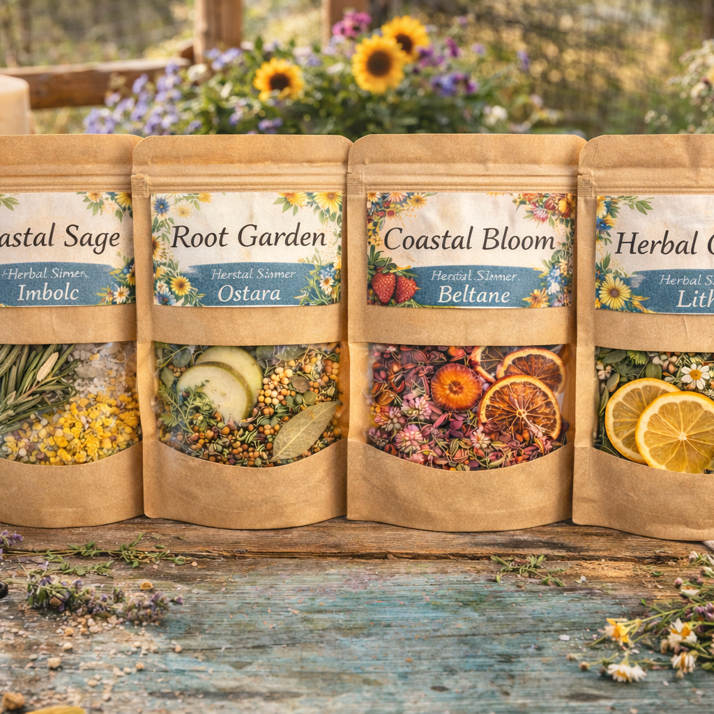 Seasonal Coastal Herbal Simmer Pots