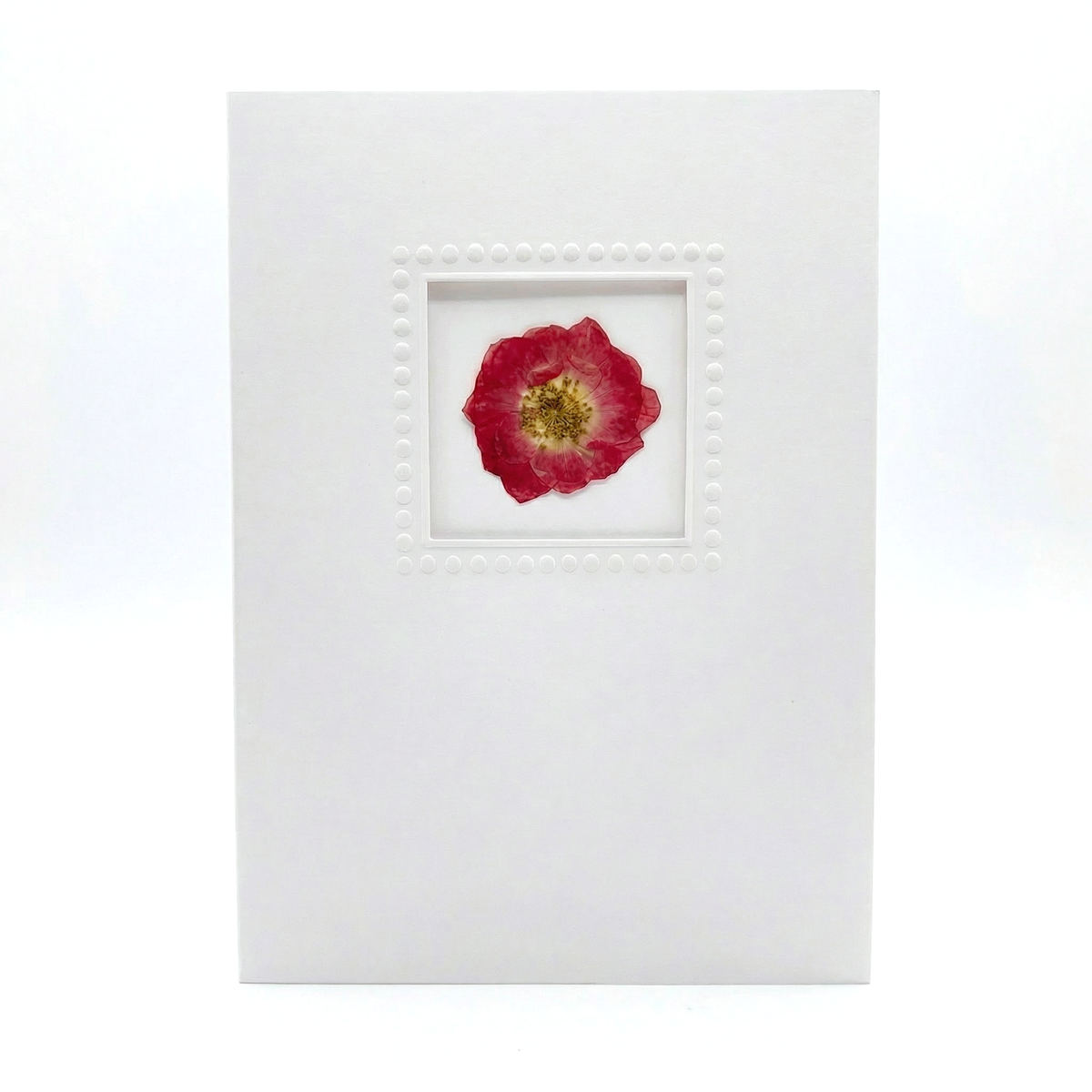 Real Flower Greeting Card
