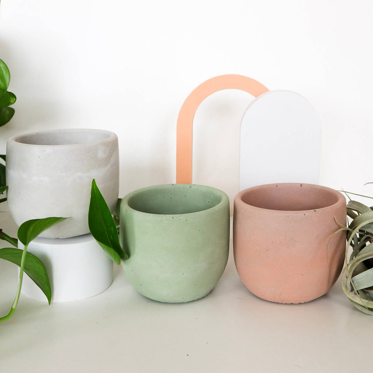 Concrete Planter - 4"
