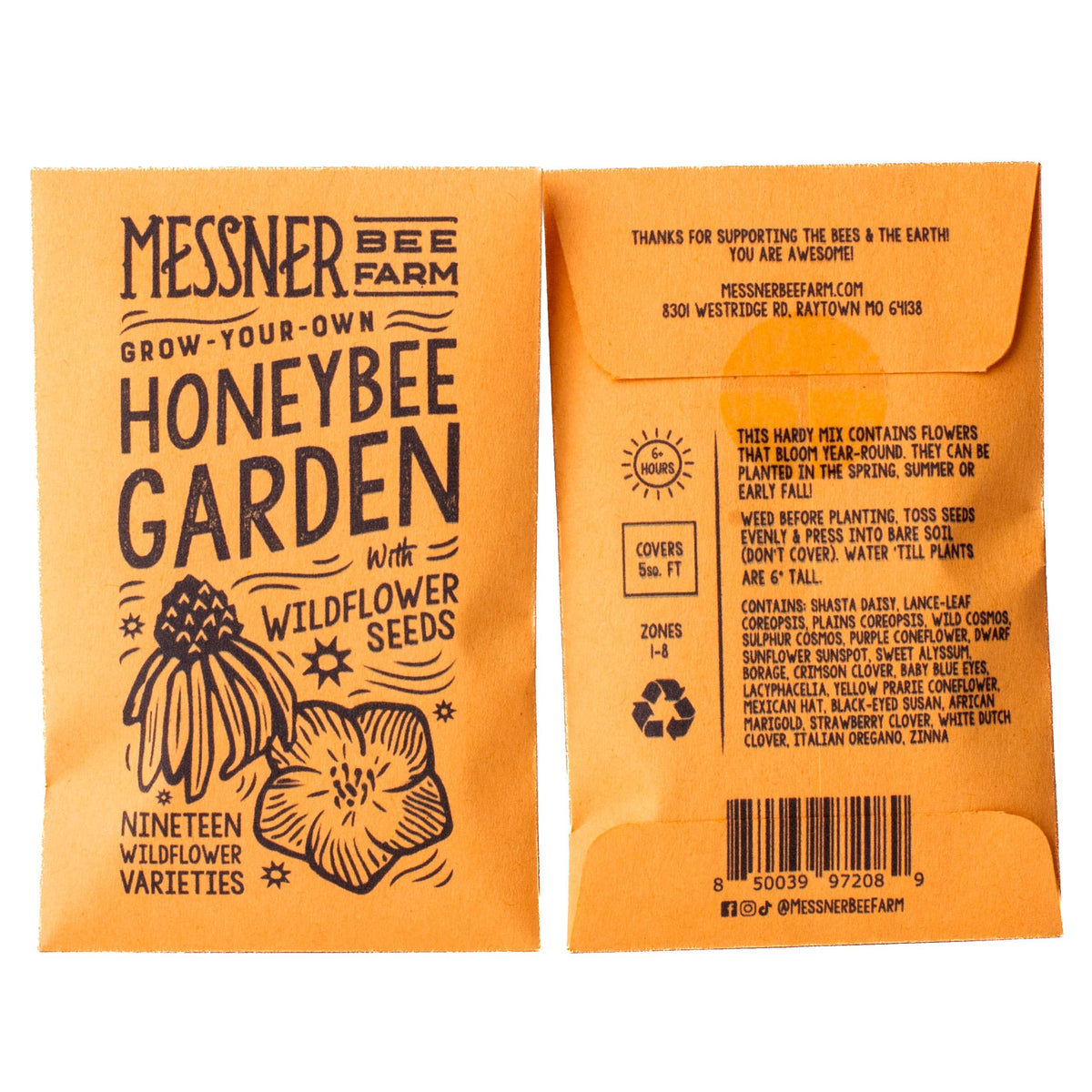 Honeybee Garden Wildflower Seeds