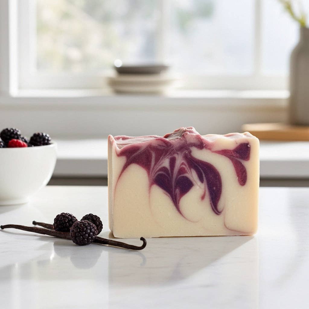Raspberry & Vanilla Handmade Soap