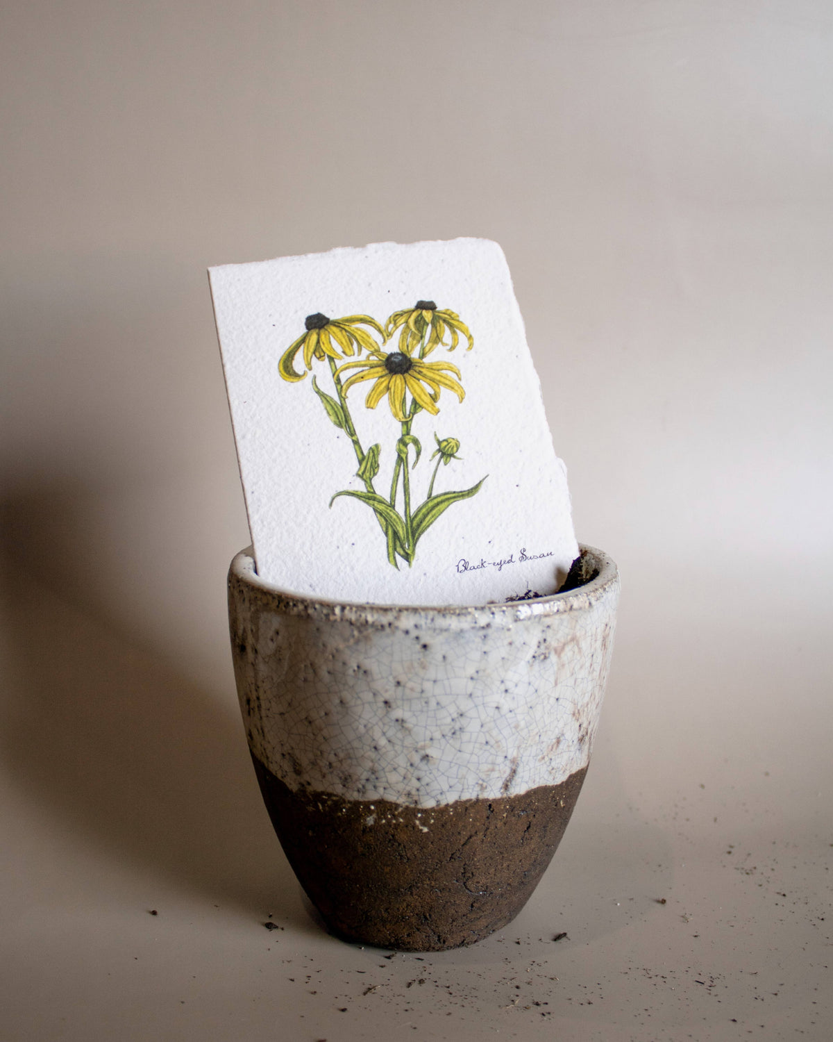 Plantable Botanical Greeting Card