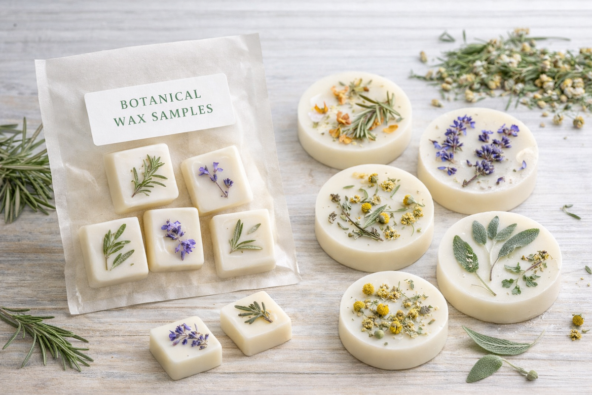 Botanical Wax Melt Rounds | Boxed Set of 6
