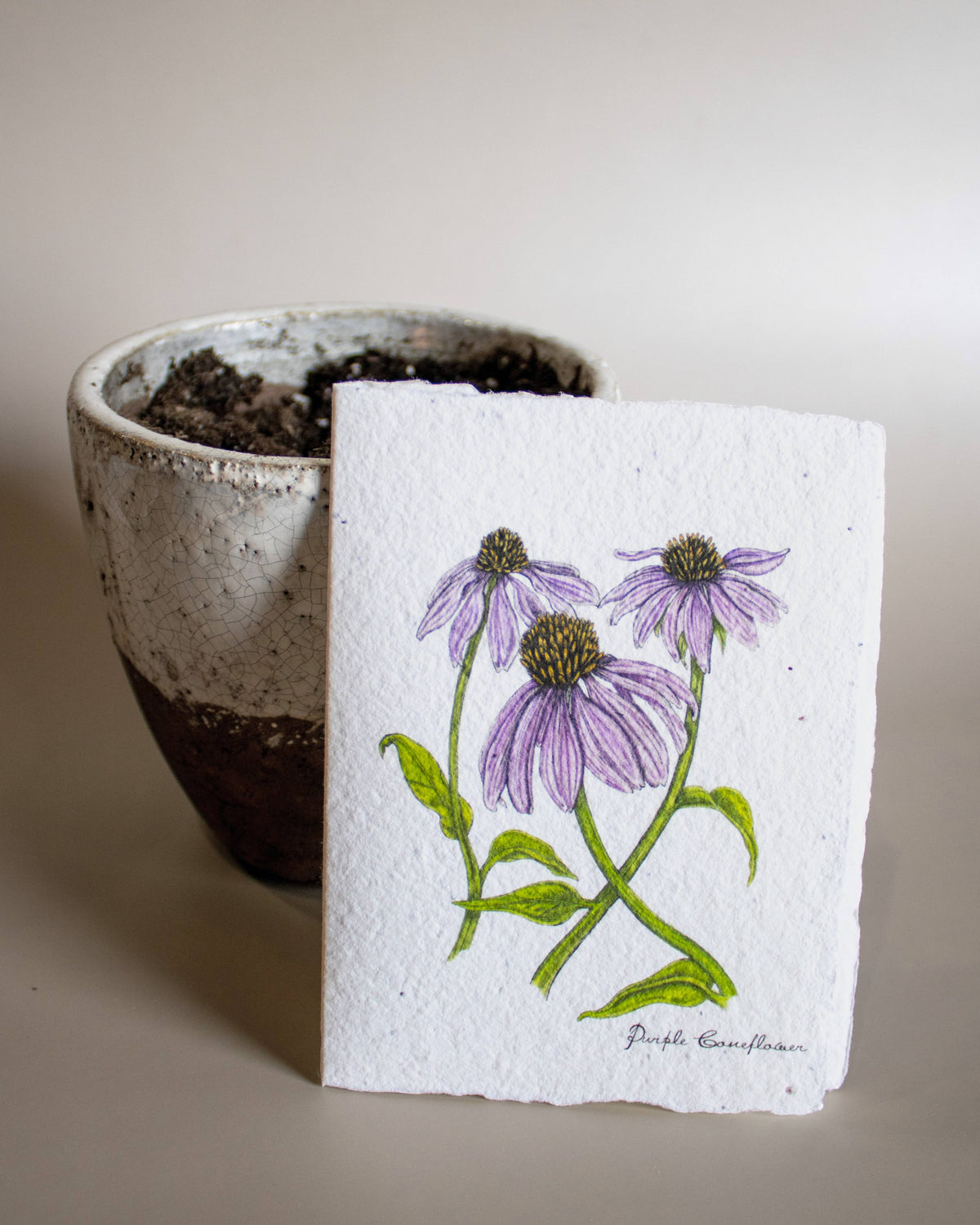 Plantable Botanical Greeting Card