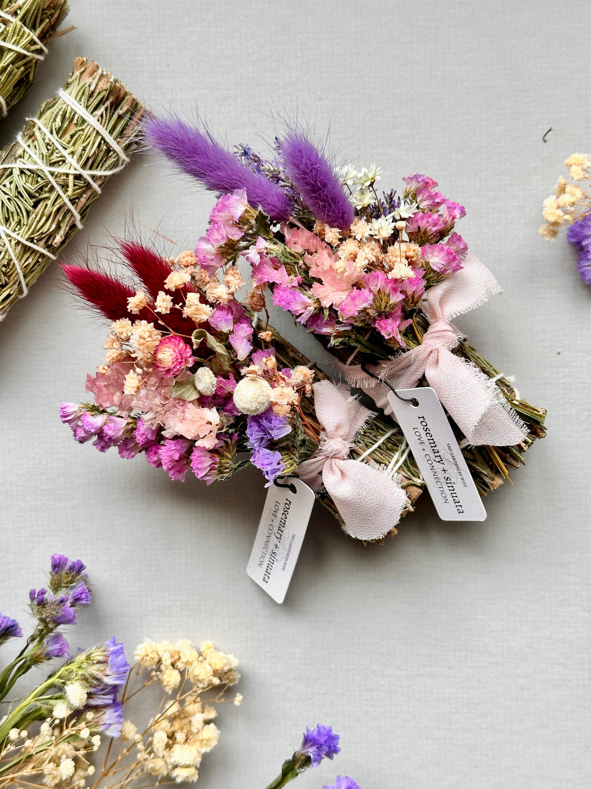 LOVE + CONNECTION |Rosemary & Dried Sea Lavender Bundle