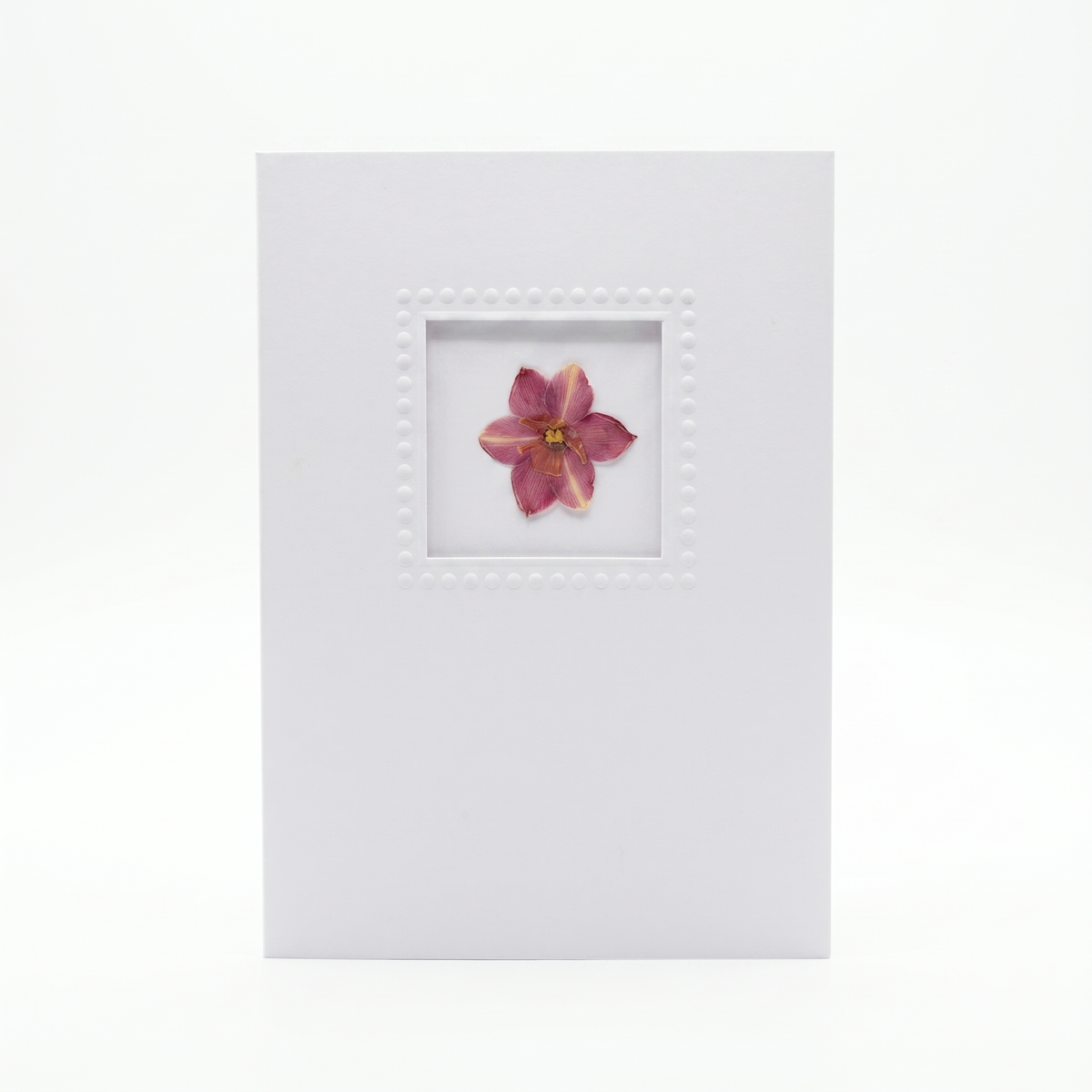 Real Flower Greeting Card