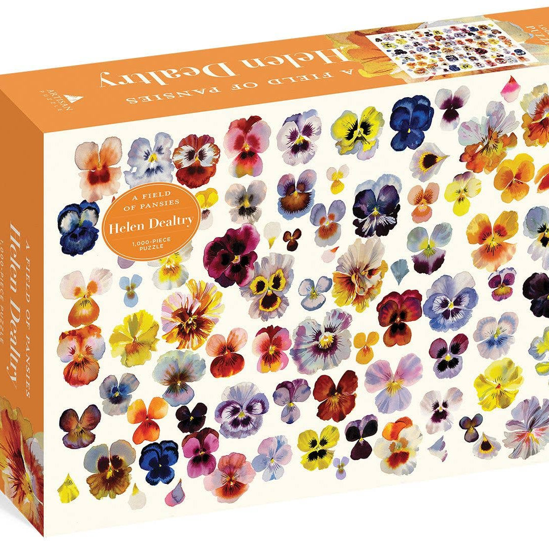 A Field of Pansies 1,000-Piece Puzzle