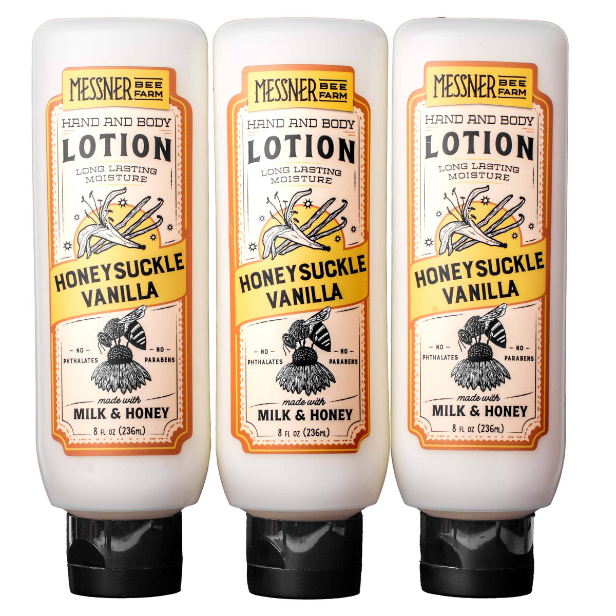 Honeysuckle Vanilla - Milk and Honey Lotion - 8oz