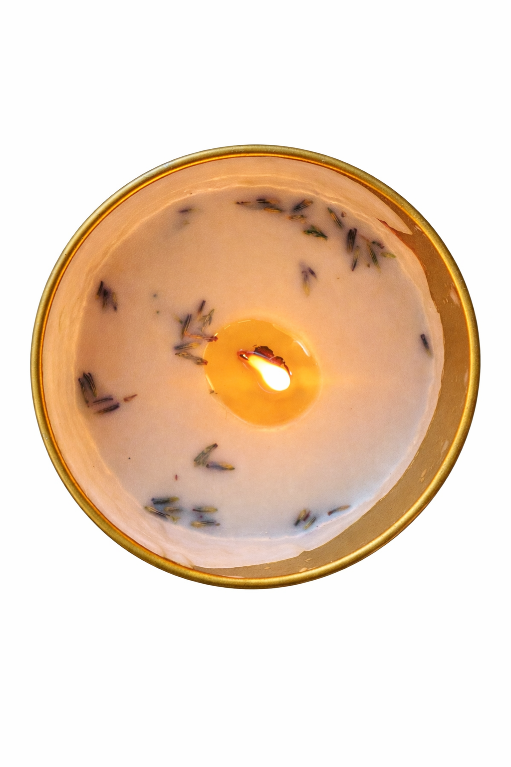 Beeswax Candle Bamboo Jar